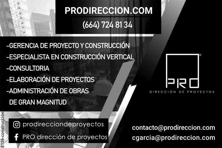 Gerencia de Proyecto y Construccion, Especialistas en Construccion Vertical, Consultoria, Elaboracion de Proyectos, Administracion de Obras de gran magnitud, PRO Direccion de Proyectos.